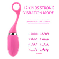 12 Speed G-spot Vibrator Wireless Remote Control for Women Jump Egg Vibrator Vibrating Egg Clitoris Stimulate