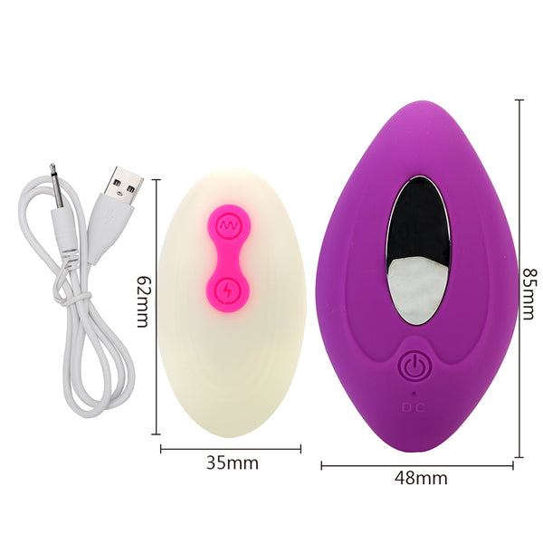 G Spot Vibrator 8 Speed Wearable Clitoris Stimulator Remote Control Electric Shock Vibrating Egg Masturbator