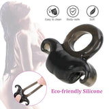 OLO Silicone Delay Ejaculation Cock Rings Adult Product Sex Toys for Men Vibrating Penis Rings