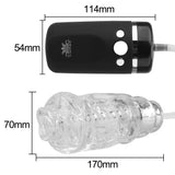 OLO Sex Toy For Men Strong Suck Sex Product Adult Products Oral Sex Machine Electric  Blowjob Vibrating Male Masturbator Cup