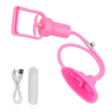 10 Speed Vagina Pump for Woman Clitoris Stimulator Tongue Licking Sucking Nipple Vibrator Vacuum Pussy Pump