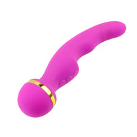 Magic Wand Masturbator G Spot Vibrating Massage Heating Dual Vibrator for Woman Powerful AV Vibrator