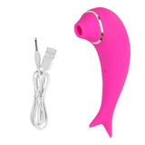 Silicone Clit Sucker Vibrator Tongue Vibrator for Women Vagina Massager Oral Sex Nipple Sucker Clitoris Stimulator