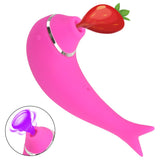 Silicone Clit Sucker Vibrator Tongue Vibrator for Women Vagina Massager Oral Sex Nipple Sucker Clitoris Stimulator