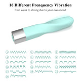 16 Speeds Mini Bullet Vibrator Lipstick Vibrator Clitoris G-Spot Vaginal Stimulation Finger Vibrador Massager Vibrating