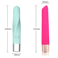 16 Speeds Mini Bullet Vibrator Lipstick Vibrator Clitoris G-Spot Vaginal Stimulation Finger Vibrador Massager Vibrating