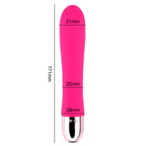 10 Speed G-spot Massager Dildo Vibrator Clitoris Vagina Stimulator Soft Liquid Silicone AV Stick for Women