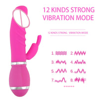 12 Speeds G Spot Dildo Vibrators for Women Powered By Battery Rabbit vibrator Masturbation Realistic