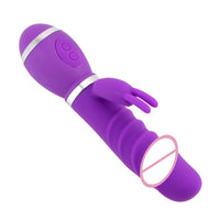 12 Speeds G Spot Dildo Vibrators for Women Powered By Battery Rabbit vibrator Masturbation Realistic