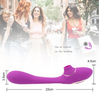 10 Frequency Sucking Vibrator Oral Sex Suction Clit Sucker G-Spot Masturbator Dildo Vibrator Clitoris Stimulator