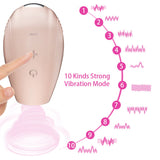 10 Frequency Blowjob Vibrating Oral Sex Clitoral Vacuum Stimulator Nipple Sucking Vibrator Clit Vagina Stimulator