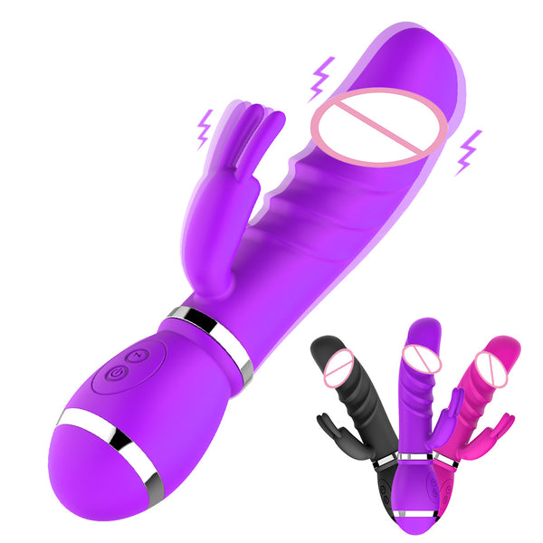 12 Speeds for Women G Spot Vibrator Clitoral Stimulator Rabbit vibrator Realistic Dildo Vibrators