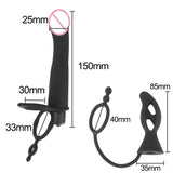 Anal Plug for Man Strapon Dildo Vibrator Strap On Penis Double Penetration Vibrator for Couples