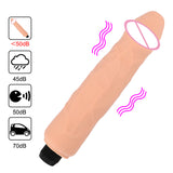 Realistic Huge Dildo Vibrator Soft Masturbator Artificial Big Penis Dildos for Women G-spot Massager