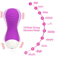 Vibrator Wireless Vibrating Egg Vaginal Massager Remote Control Silicone 10 Speed Clitoris Stimulation for Woman