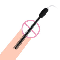 Penis Plug Vibrator Catheter Urethral Plug Urethral Dilators 20 Frequency for Men Gay Silicone