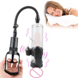 OLO Vacuum Pump Erection Sex Toy For Men Penis Enlargement Penis Trainer Vibrating Penis Pump Delayed Ejaculation Extender