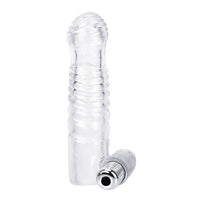 Reusable Man Private Goods TPE Condoms for Adults Penis Ring Vibrator Condom Masturbator for Men Penis Enlargement