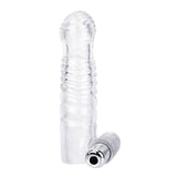 Reusable Man Private Goods TPE Condoms for Adults Penis Ring Vibrator Condom Masturbator for Men Penis Enlargement