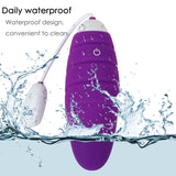 Egg Vibrator Clitoris Stimulator Masturbation G-Spot Massager 10 Speeds Remote Control for Women