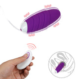 Egg Vibrator Clitoris Stimulator Masturbation G-Spot Massager 10 Speeds Remote Control for Women