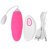 Egg Vibrator Clitoris Stimulator Masturbation G-Spot Massager 10 Speeds Remote Control for Women