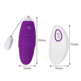 Egg Vibrator Clitoris Stimulator Masturbation G-Spot Massager 10 Speeds Remote Control for Women