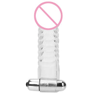 Delay Ejaculation for Men Reusable Vibrator Penis Rings Penis Enlargement Strong Vibration