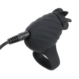 Clitoris Stimulator Delay Ejaculation 3 Speed Cock Ring for Men Vibrator Penis Ring Rotating Tongue Vibrator