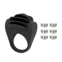 Clitoris Stimulator Delay Ejaculation 3 Speed Cock Ring for Men Vibrator Penis Ring Rotating Tongue Vibrator