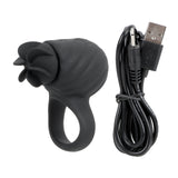 Clitoris Stimulator Delay Ejaculation 3 Speed Cock Ring for Men Vibrator Penis Ring Rotating Tongue Vibrator