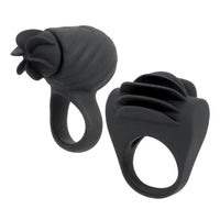 Clitoris Stimulator Delay Ejaculation 3 Speed Cock Ring for Men Vibrator Penis Ring Rotating Tongue Vibrator