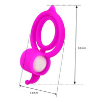 Penis Extender Enlargement Vibrator Penis Rings for Men Delay Ejaculation Rabbit Cock Rings Clitoris Stimulate