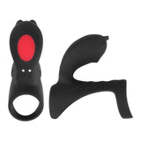 Clitoris Massager for Men Women Cock G-spot Stimulator Delay Ejaculation Dildo Vibrator Male Penis Vibrating Ring
