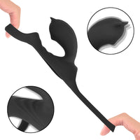Clitoris Massager for Men Women Cock G-spot Stimulator Delay Ejaculation Dildo Vibrator Male Penis Vibrating Ring