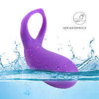 Cock Rings Silicone Delay Ejaculation Vibrator Penis Rings 36 Speed Clitoris Vagina Stimulate for Men Couple