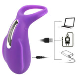 Cock Rings Silicone Delay Ejaculation Vibrator Penis Rings 36 Speed Clitoris Vagina Stimulate for Men Couple