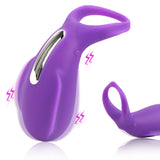 Cock Rings Silicone Delay Ejaculation Vibrator Penis Rings 36 Speed Clitoris Vagina Stimulate for Men Couple