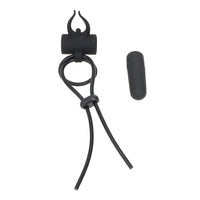 Clitoris Stimulator Cock Ring Time Lasting Vibrator Penis Ring 10 Speed for Men Lock Rope Delay Ejaculation