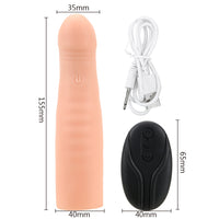 Realistic Dildo Vibrator Reusable Electric Penis for Men Delay Ejaculation Vibrating Cock Sleeve Penis Enlarger