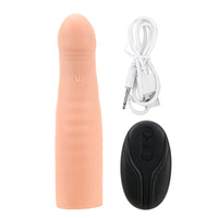 Realistic Dildo Vibrator Reusable Electric Penis for Men Delay Ejaculation Vibrating Cock Sleeve Penis Enlarger