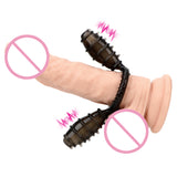 OLO Delay Ejaculation Cock Rings Adult Sex Products Sex Toys for Men Vibration Penis Trainer Male Masturbation Elastic