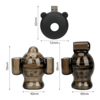 Dual Bullet Vibrators Penis Vibrator for Men Glans Trainer Massage Delay Ejaculation Male Masturbator Cock Ring