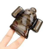 Dual Bullet Vibrators Penis Vibrator for Men Glans Trainer Massage Delay Ejaculation Male Masturbator Cock Ring