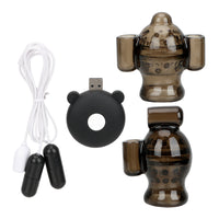 Dual Bullet Vibrators Penis Vibrator for Men Glans Trainer Massage Delay Ejaculation Male Masturbator Cock Ring
