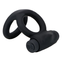Double Vibrator Cock Rings Penis Rings 10 Speed Delay Ejaculation for Men Women Couple Clitoris Stimulator
