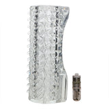 OLO Vibrating Sleeve Cock Ring Sex Toys For Men Gay Penis Exerciser Penis Sleeve Ejaculation Delay Male Masturbator