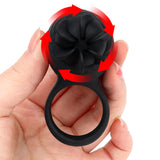 OLO Sex Toys for Men USB Rechargeable 3 Speed RotatingClitoral Stimulate Delay Spray Vibrating Cock Ring Penis Rings