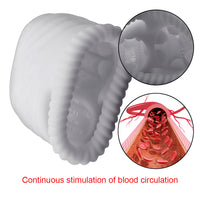 Penis Trainer Male Penis Exerciser Vibrator Delay Lasting Stamina Trainer Penis Stimulate Massager Male Masturbator