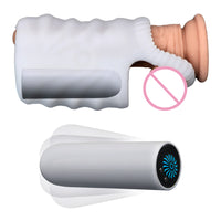 Penis Trainer Male Penis Exerciser Vibrator Delay Lasting Stamina Trainer Penis Stimulate Massager Male Masturbator